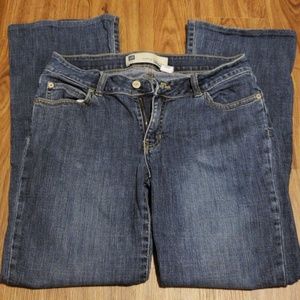 gap Jean's, curvy low rise, 6 ankle